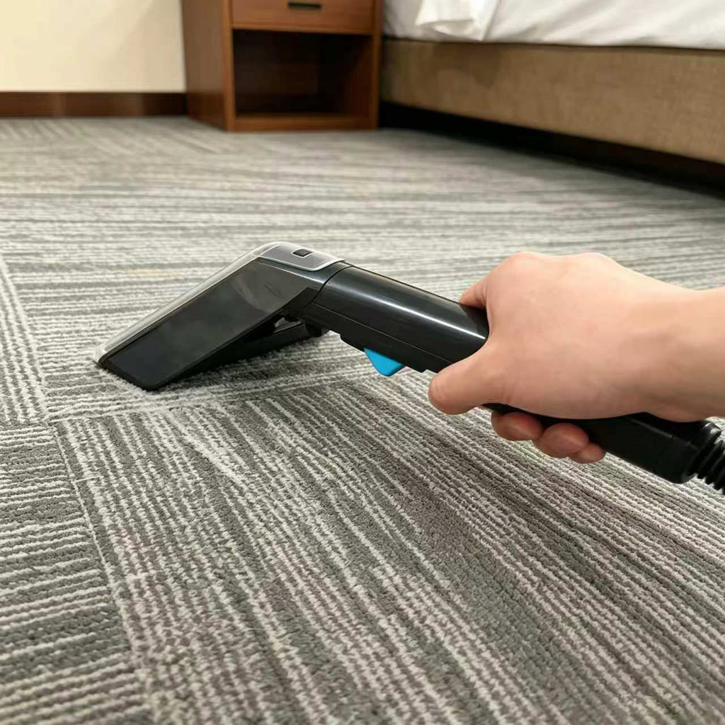 Portable Fabric Cleaner with High-Pressure Steam & Strong Suction, Deep Cleaning for Sofa, Carpet, Upholstery & Pet Stains