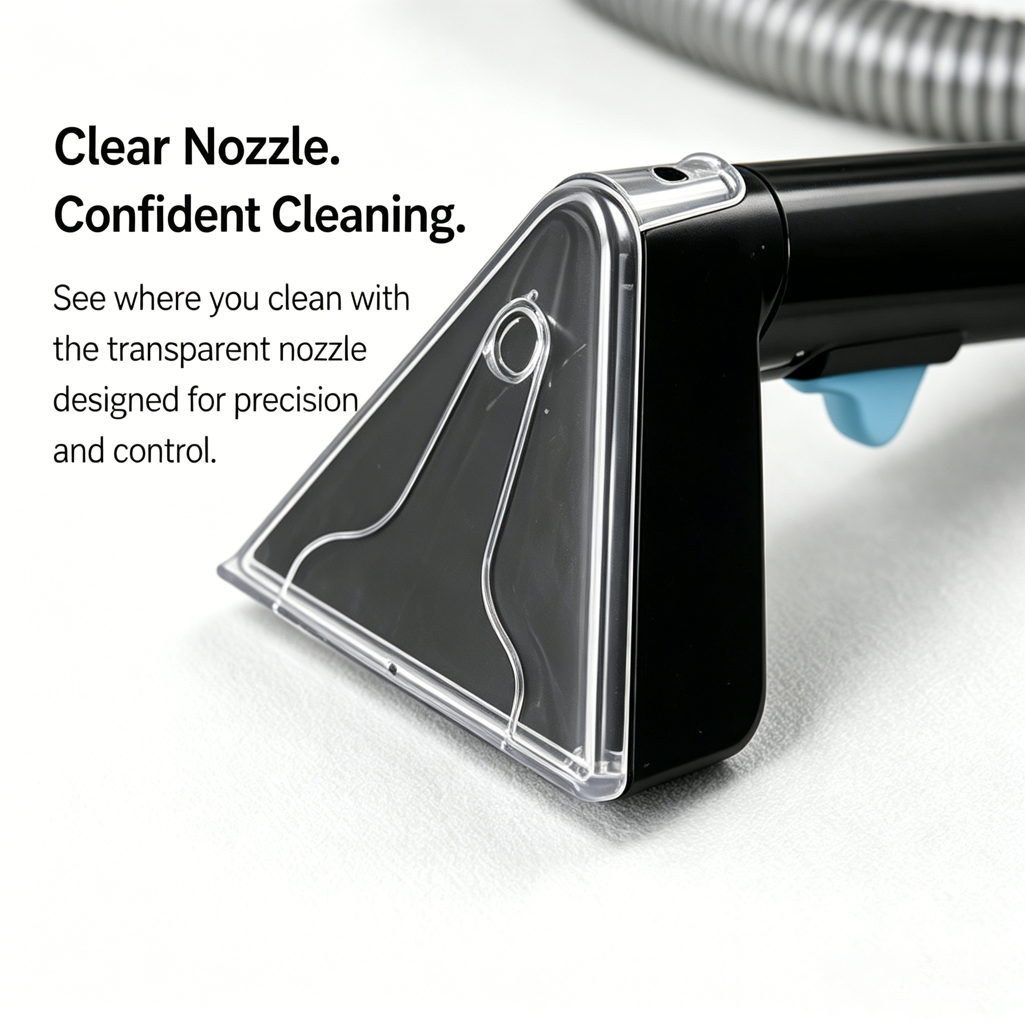 Portable Fabric Cleaner with High-Pressure Steam & Strong Suction, Deep Cleaning for Sofa, Carpet, Upholstery & Pet Stains