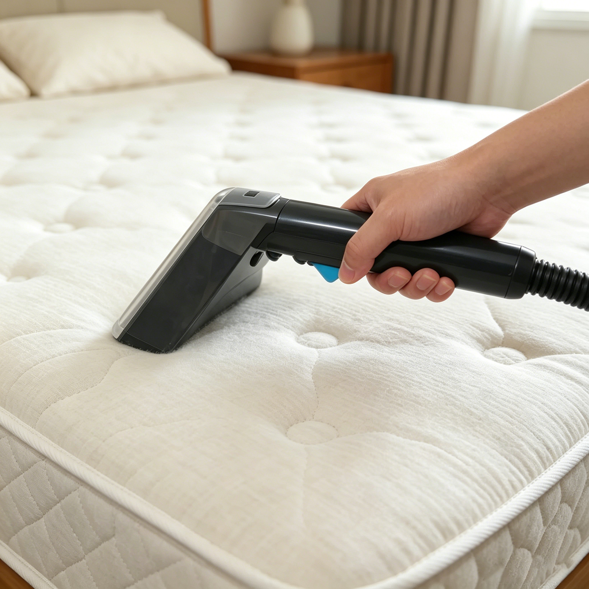 Portable Fabric Cleaner with High-Pressure Steam & Strong Suction, Deep Cleaning for Sofa, Carpet, Upholstery & Pet Stains
